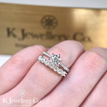 將圖片載入圖庫檢視器 Moissanite Six Prongs Ring 莫桑石靈動六爪戒指