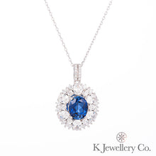 將圖片載入圖庫檢視器 Lab Grown Gem Emerald Ruby Sapphire Earring Necklace Ring 培育寶石紅寶藍寶祖母綠頸鏈耳環戒指套裝