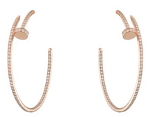 將圖片載入圖庫檢視器 Moissanite Earrings 全莫桑石釘子耳環