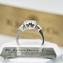 將圖片載入圖庫檢視器 Cubic Zirconia Heart Necklace / Ring 進口訂制高碳鑽肥心頸鏈戒指