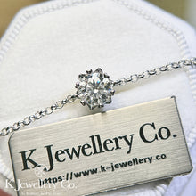 將圖片載入圖庫檢視器 Moissanite Snow Bracelet 莫桑石雪花手鏈