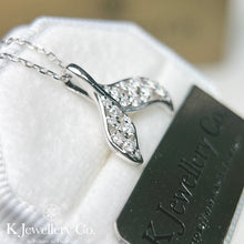 將圖片載入圖庫檢視器 Moissanite Mermaid Necklace 莫桑石美人魚頸鏈