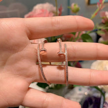 將圖片載入圖庫檢視器 Moissanite Earrings 全莫桑石釘子耳環