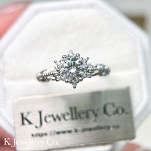 Load image into gallery viewer Moissanite Vintage Noble Ring Moissanite Vintage Royal Ring