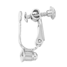 Load image into gallery viewer S925 Silver Ear Studs sterling silver platinum plated flying saucer earrings