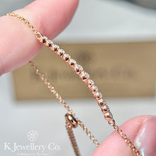 Load image into gallery viewer Moissanite Mini Bracelet full moissanite small bracelet