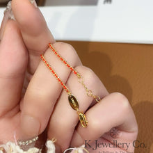 Load image into gallery viewer 925 Silver Red line Bracelet 925 sterling silver red line bracelet