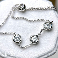 Load image into gallery viewer Moissanite 0.9ct Bubble Bracelet Moissanite Bubble Bracelet