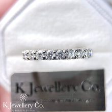 Load image into gallery viewer Moissanite Laced Full Paved Ring Moissanite Laced Full Paved Ring