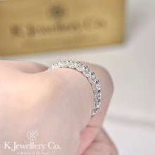 Load image into gallery viewer Moissanite Laced Full Paved Ring Moissanite Laced Full Paved Ring