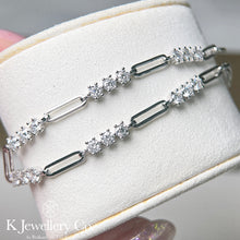 將圖片載入圖庫檢視器 Moissanite Stars Lights Bracelet 莫桑石星光手鏈