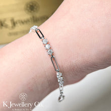 將圖片載入圖庫檢視器 Moissanite Stars Lights Bracelet 莫桑石星光手鏈