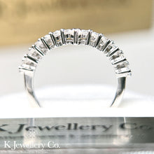 Load image into gallery viewer Moissanite V Stacking Ring Moissanite V-shaped row ring
