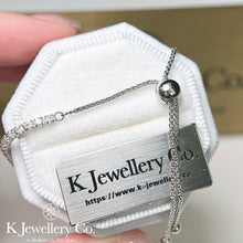 Load image into gallery viewer Moissanite 2mm Full Pave Bracelet Moissanite full diamond 3-part bracelet