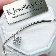 Load image into gallery viewer Moissanite Starry Night Bracelet Moissanite sparkling star bracelet/anklet