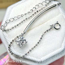 Load image into gallery viewer Moissanite Starry Night Bracelet Moissanite sparkling star bracelet/anklet