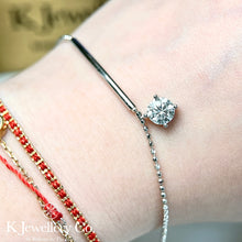 Load image into gallery viewer Moissanite Starry Night Bracelet Moissanite sparkling star bracelet/anklet