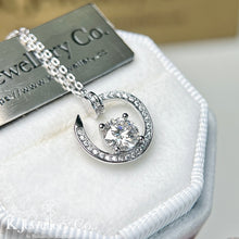 Load image into gallery viewer Moissanite Nail Necklace Moissanite Nail Necklace