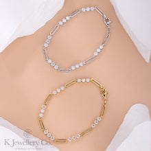 將圖片載入圖庫檢視器 Moissanite Stars Lights Bracelet 莫桑石星光手鏈