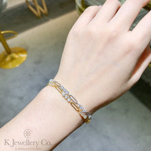 將圖片載入圖庫檢視器 Moissanite Stars Lights Bracelet 莫桑石星光手鏈