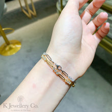 將圖片載入圖庫檢視器 Moissanite Stars Lights Bracelet 莫桑石星光手鏈