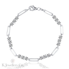 將圖片載入圖庫檢視器 Moissanite Stars Lights Bracelet 莫桑石星光手鏈