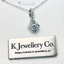 將圖片載入圖庫檢視器 Moissanite Angel Necklace 莫桑石天使頸鏈