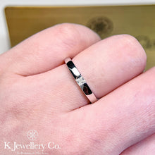 Load image into gallery viewer Moissanite Couple Princess Cut Ring Moissanite Princess Cut Ring