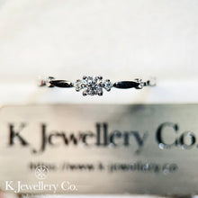 將圖片載入圖庫檢視器 Moissanite Classic 0.1ct Ring 莫桑石小清新10分戒指