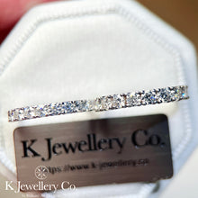 將圖片載入圖庫檢視器 Moissanite Ten Stars Ring 莫桑石十鑽星光排戒指