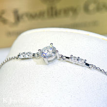 將圖片載入圖庫檢視器 Moissanite Meteor Wishing Bracelet 莫桑石流星願手鏈