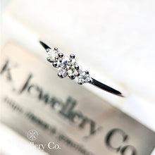 將圖片載入圖庫檢視器 Moissanite Classic 0.26ct Ring 莫桑石小清新26分戒指