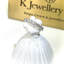 將圖片載入圖庫檢視器 Moissanite Ten Stars Ring 莫桑石十鑽星光排戒指