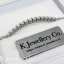 Load image into gallery viewer Moissanite Bracelet 1.3ct moissanite diamond bracelet