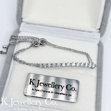 Load image into gallery viewer Moissanite Bracelet 1.3ct moissanite diamond bracelet