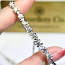 將圖片載入圖庫檢視器 Moissanite Eternity Stars Bracelet 莫桑石永恆繁星手鏈