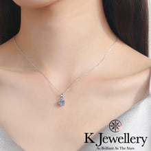 將圖片載入圖庫檢視器 Moissanite Six Claws Classic Necklace莫桑石經典六爪頸鏈