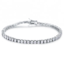 將圖片載入圖庫檢視器 Moissanite Full Paved Tennis Bracelet/ Necklace 莫桑石滿鑽珠寶扣手鏈/頸鏈