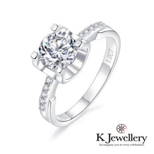 Load image into gallery viewer Moissanite Horns Ring Moissanite horn small diamond waist ring
