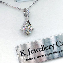 將圖片載入圖庫檢視器 Moissanite Angel Necklace 莫桑石天使頸鏈