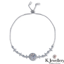 將圖片載入圖庫檢視器 Moissanite Star Light Bracelet 莫桑石星芒手鏈