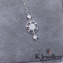 將圖片載入圖庫檢視器 Moissanite Dreamcatcher Bracelet 莫桑石捕夢網手鏈