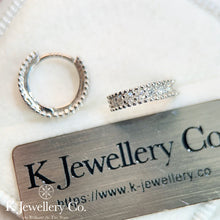 將圖片載入圖庫檢視器 Moissanite Round Earrings 莫桑石耳圈