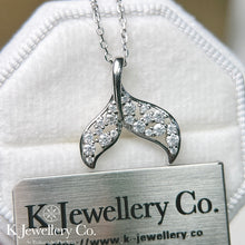 Load image into gallery viewer Moissanite Mermaid Necklace Moissanite Mermaid Necklace
