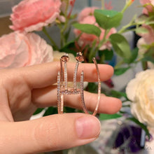 將圖片載入圖庫檢視器 Moissanite Earrings 全莫桑石釘子耳環
