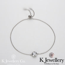 Load image into gallery viewer Moissanite Round Bracelet Moissanite Round Bubble Bracelet
