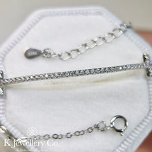 將圖片載入圖庫檢視器 Moissanite Smile Bracelet 莫桑石微笑手鏈
