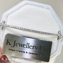 Load image into gallery viewer Moissanite Smile Bracelet Moissanite smile bracelet
