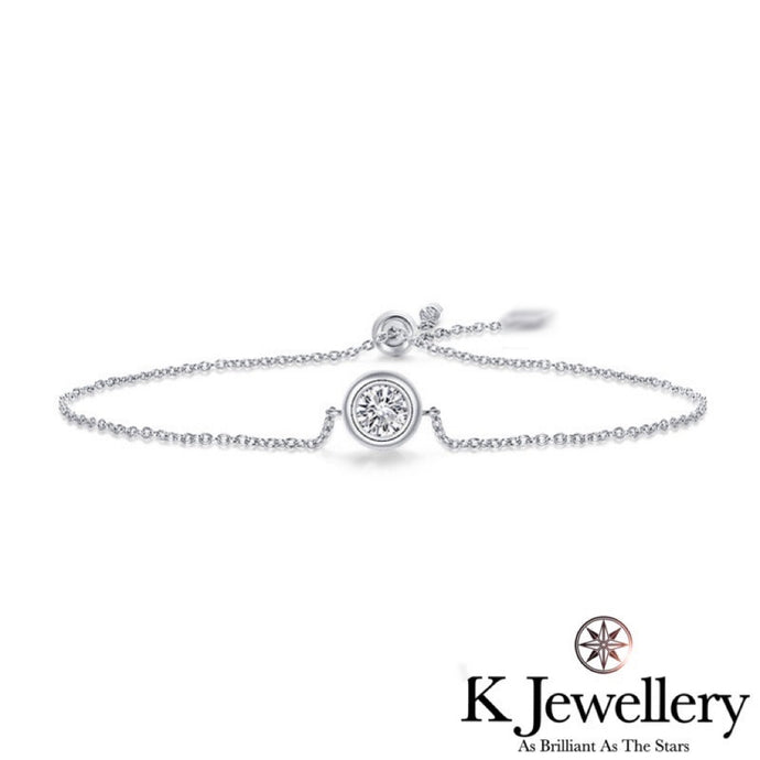 Moissanite Round Bracelet莫桑石圓泡泡手鏈