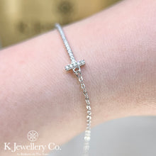 將圖片載入圖庫檢視器 Moissanite Smile Bracelet 莫桑石微笑手鏈
